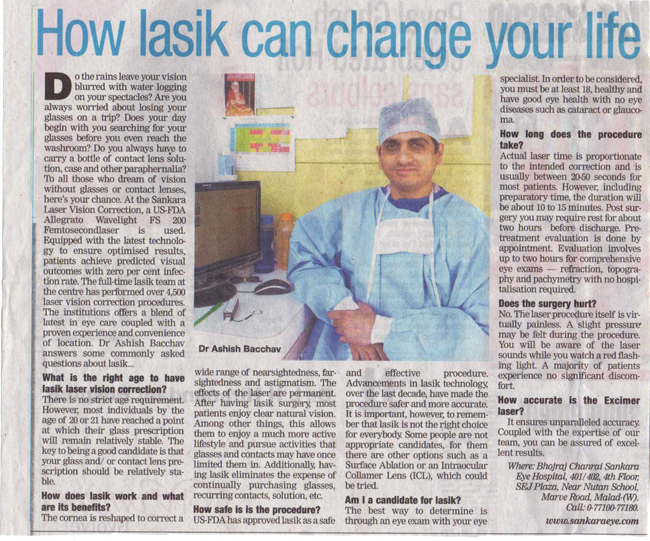 Lasik Can Change Your Life
