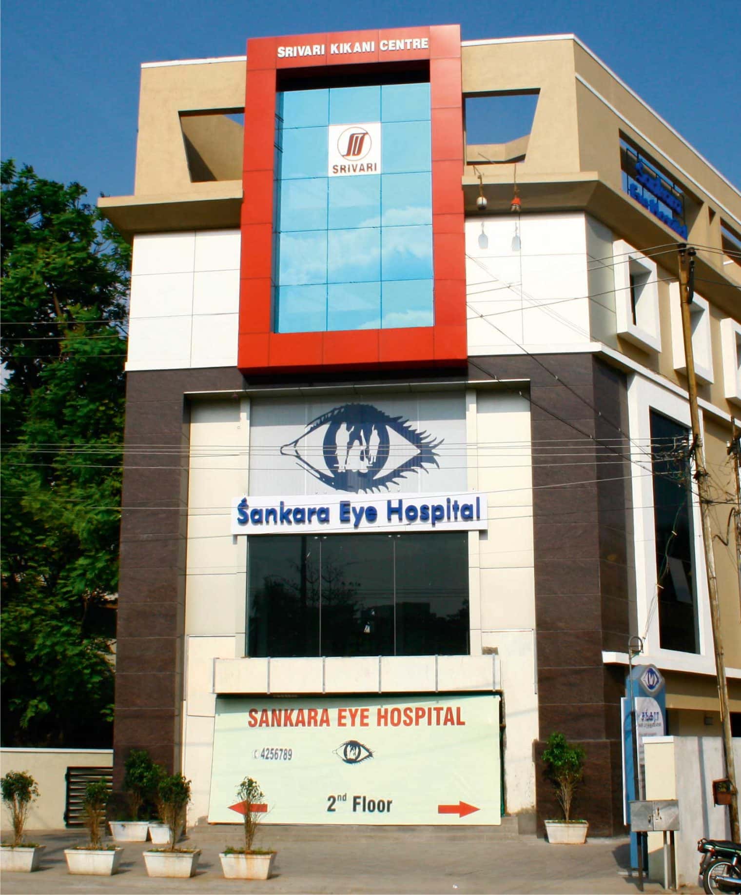 Sankara eye specialty hospital located in Coimbatore RS. Puram